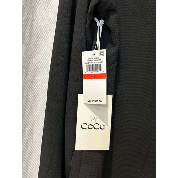 NWT Black Ce Ce Blouses. Small and XSmall - Picture 5 of 9